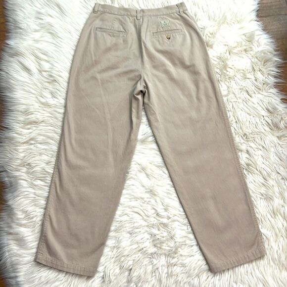 Lauren Ralph Lauren Pants Khaki High Rise Tapered Leg Ankle Size 10P 28x27 - Picture 9 of 10